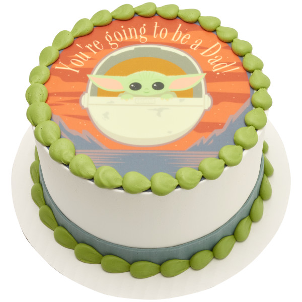 STAR WARS™ The Mandalorian The Child in the Pram PhotoCake® Edible Image®