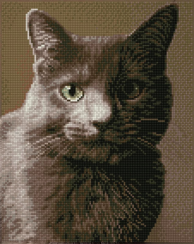 Square Facet Art Kit - Smokey