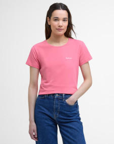 Saltford Logo T-Shirt Pink Punch
