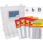 Primary Concepts&trade; Two-Sided Alphabet Letter Tiles, 4 Sets, 272 Pieces PC-1413