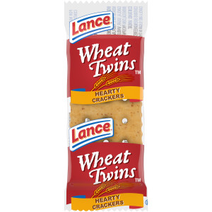 Lance® Wheat Crackers, Wheat Twins Single Serve, 500 Ct