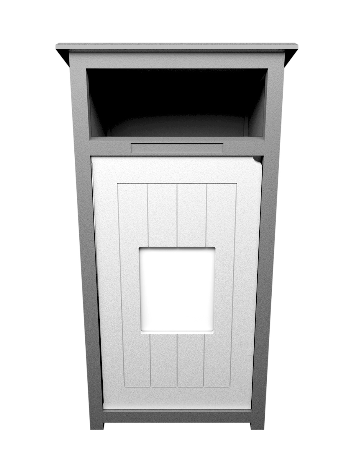 AURA – Single – Unit – Standard – Full – Grey-White