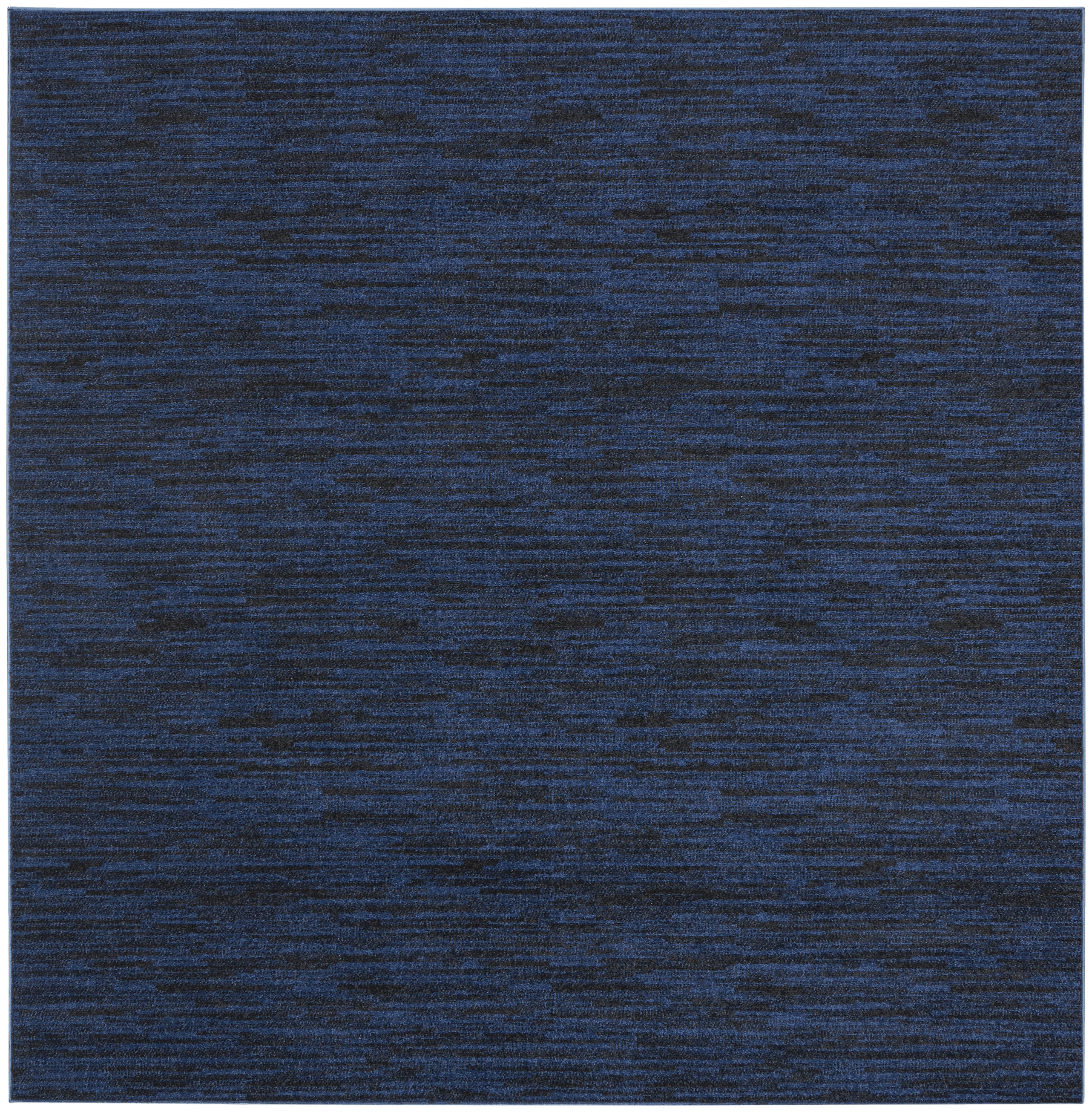 Nourison Nourison Essentials 7' x Square Midnight Blue Outdoor Rug