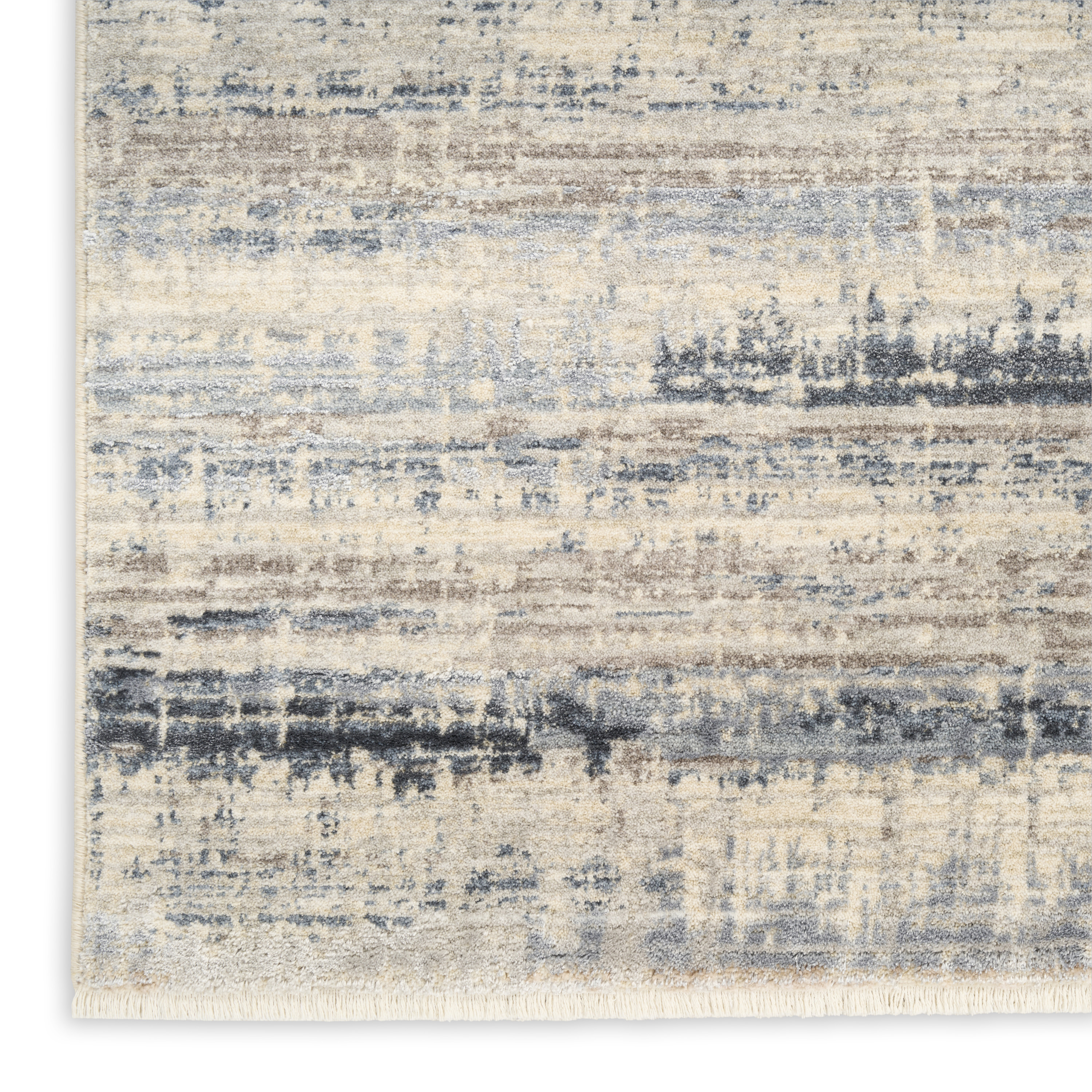 Calvin Klein CK089 Drift 7'10" x 10'2" Blue Modern Indoor Rug