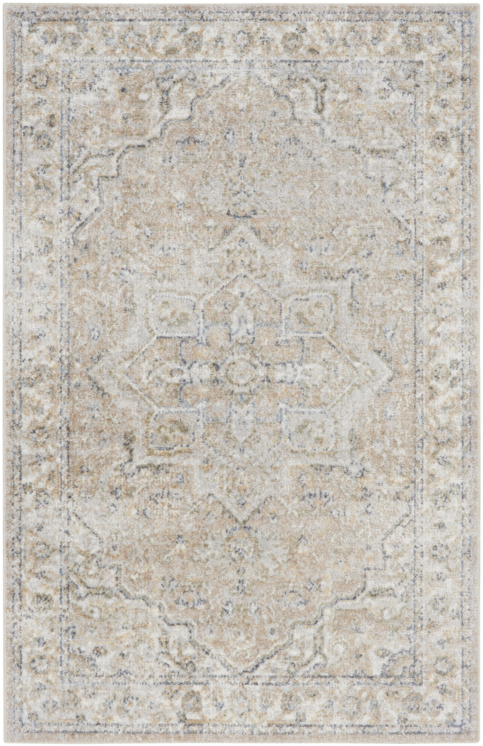26.00" x 48.00" x .25" Astra Machine Washable Turkey N1757