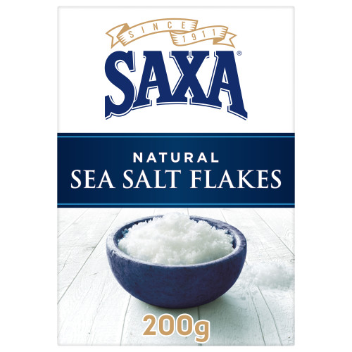  Saxa® Natural Sea Salt Flakes 200g 
