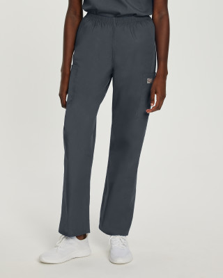Landau Scrub Zone Women&#8216;s Cargo Scrub Pants-Landau