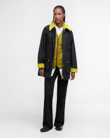 Wachsjacke Icons Modern Beadnell Black/Classic