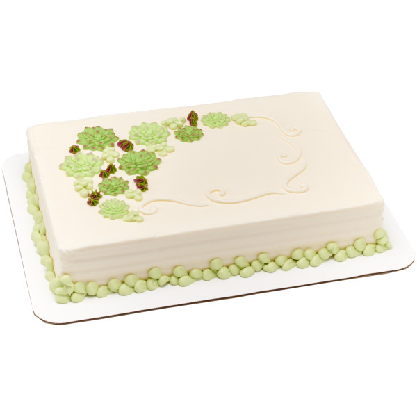 Succulents Sweet Décor® Edible Decorations