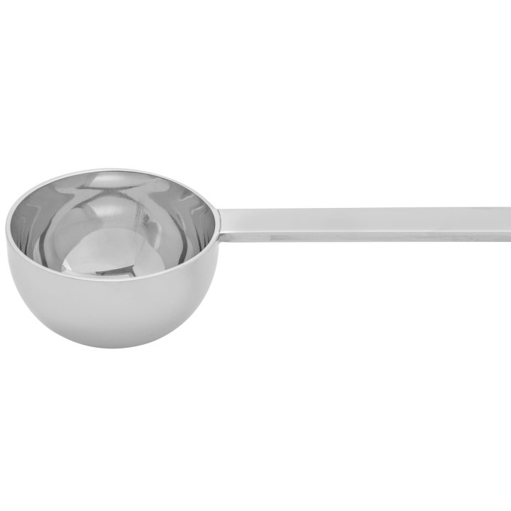 1-tablespoon round stainless steel measuring spoon with long handle