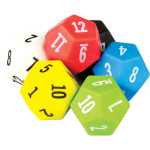 Teacher Created Resources&reg; 12 Sided Dice, Pack of 6 TCR20806