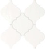 Playscapes Meringue 6″ Arabesque Wall Tile Glossy