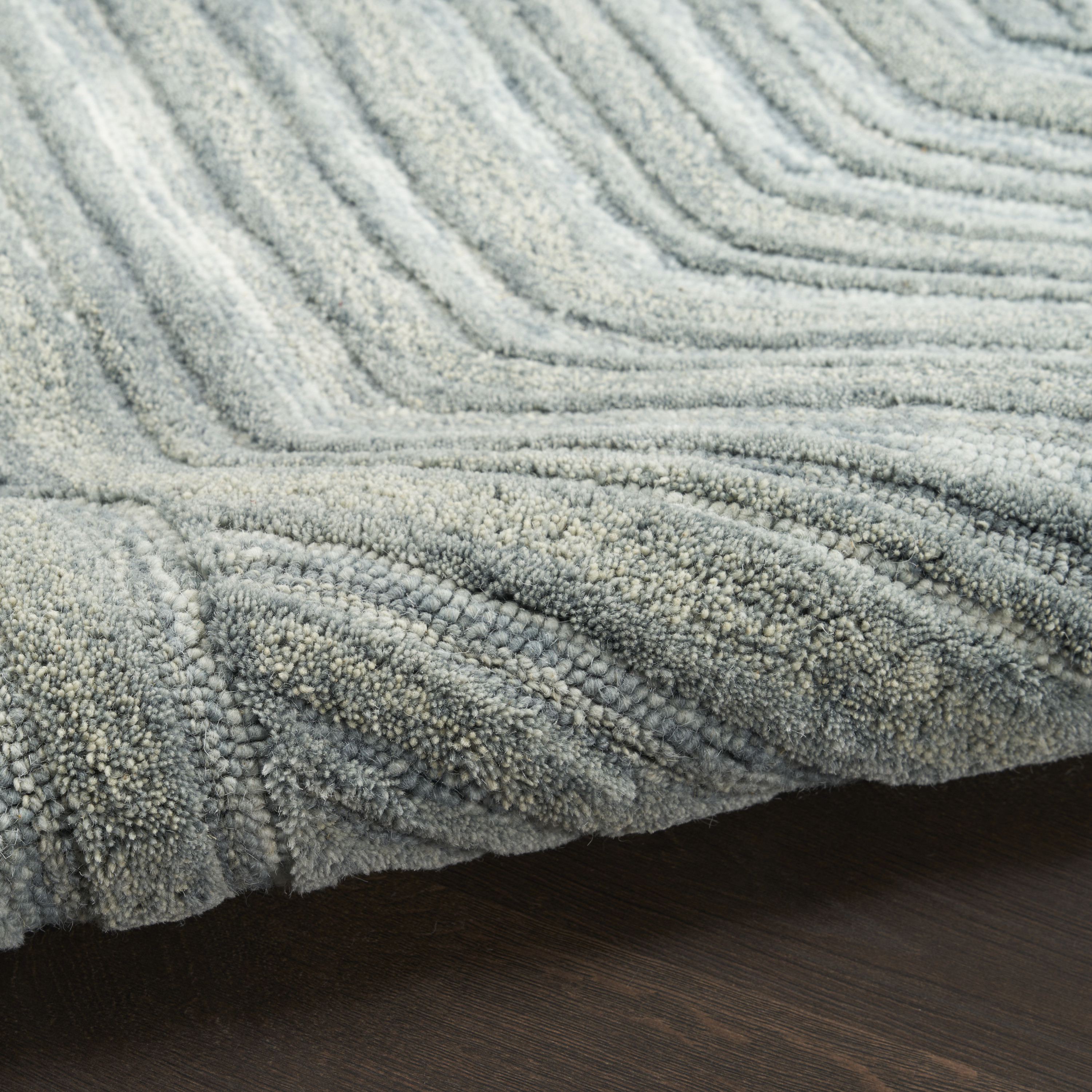 Nourison Graceful 8'6" x 11'6" Blue Modern Indoor Rug