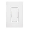 Dimmer, Digital Fade, Rocker Switch, Electronic Low-Voltage, 120V, 600W,White, 1-Pole/Multi-Location