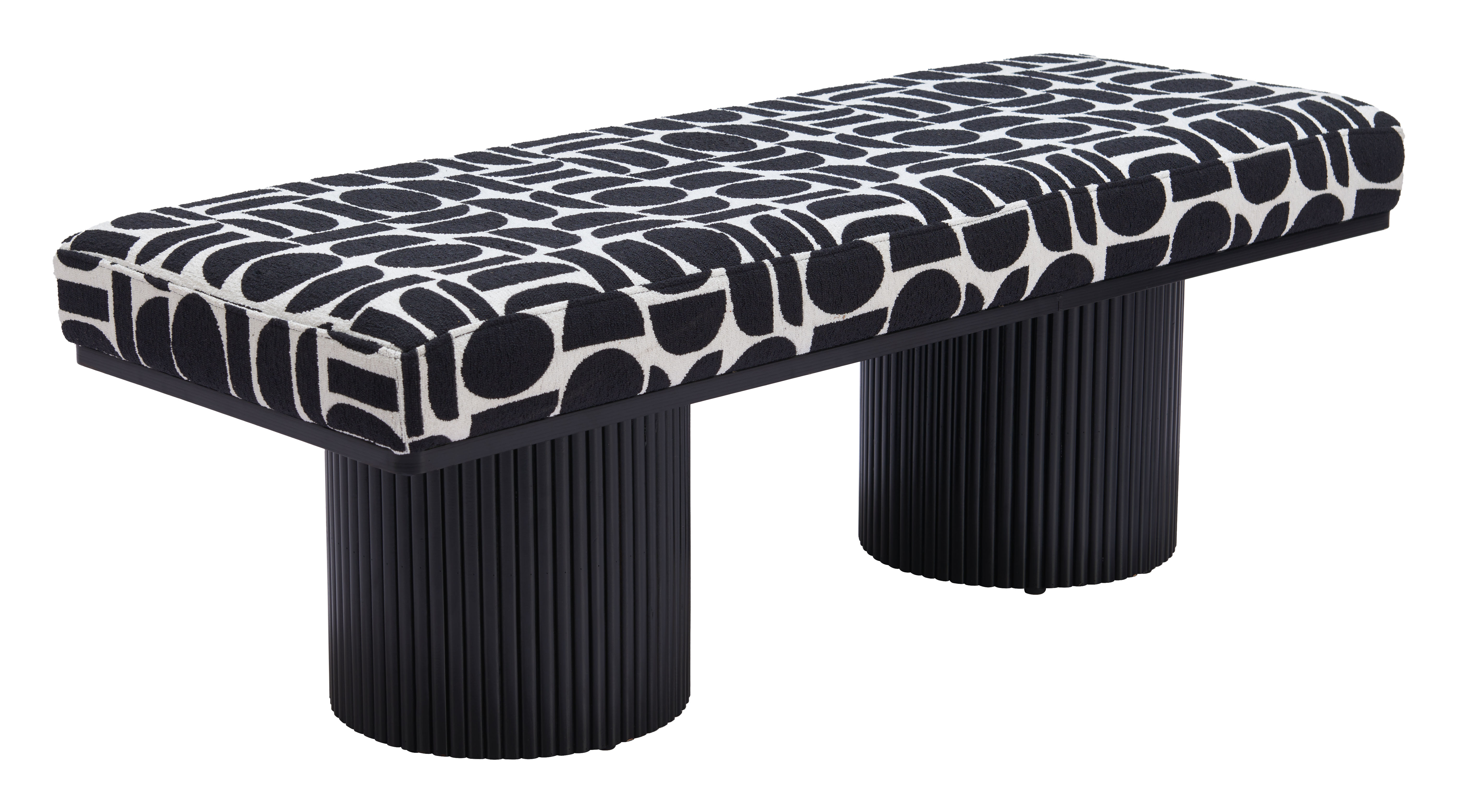 Botoia Bench Black & White product image