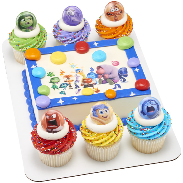 Disney and Pixar's Inside Out 2 Bursts of Emotion! Cupcake Rings