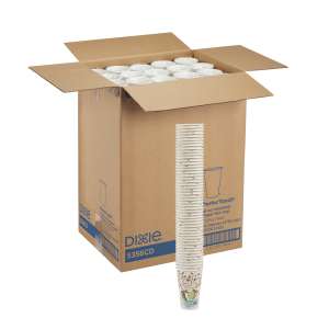 Dixie®, PerfecTouch® 16oz Insulated Paper Hot Coffee Cups, Multicolor