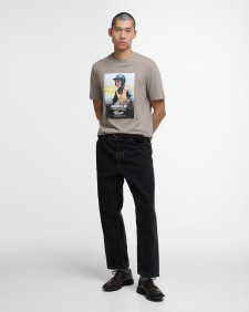 Nicholl Steve McQueen Graphic T-Shirt Timberwolf
