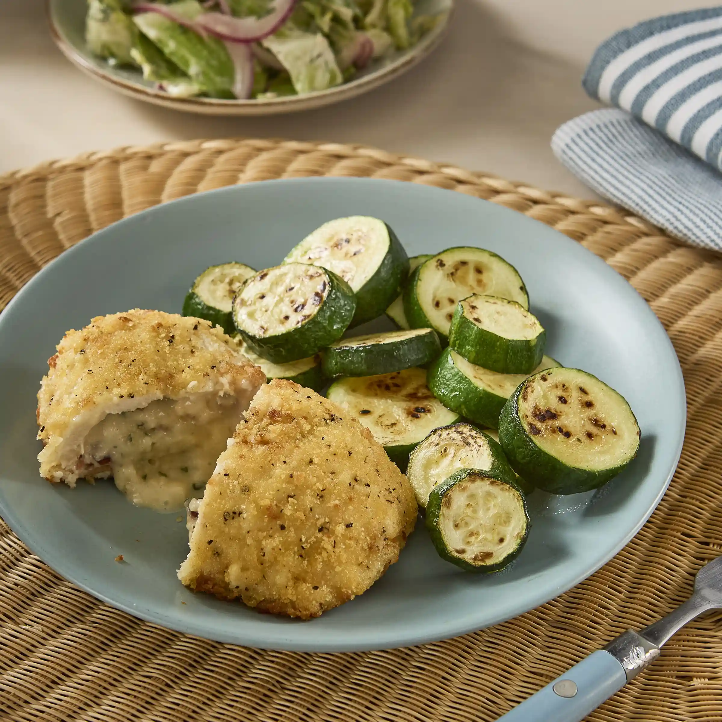 Barber Foods® Signature Supreme® Uncooked Breaded Crème Brie and Apple Boneless Stuffed Chicken Breasts, 6 oz._image_1