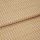 Woven upholstery fabric with a raised golden rectangular grid, folded over itself; pattern repeats diagonally across the surface, shown in a close-up, studio-lit view on a neutral background.