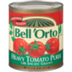 BELL ORTO Heavy Tomato Puree, 107 oz. Can (Pack of 6) image