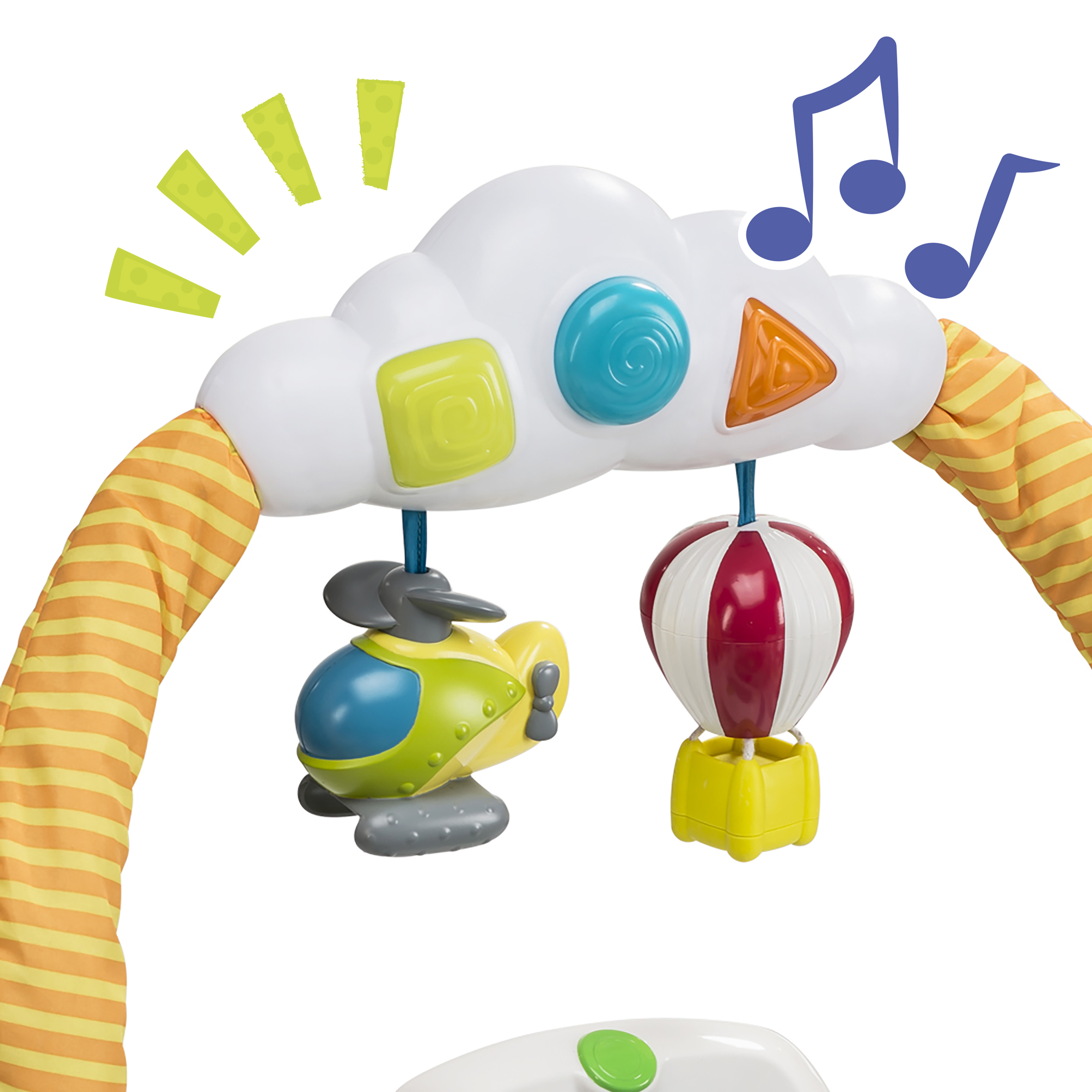 evenflo exersaucer world explorer triple fun saucer