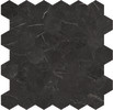 Amica Marquina 2″ Hexagon Mosaic Polished