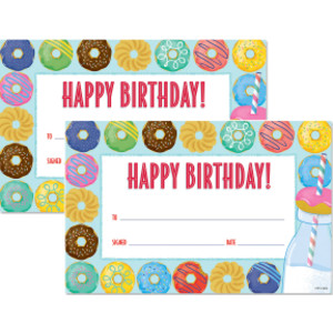Mid-Century Mod Happy Birthday Awards, 2 Packs