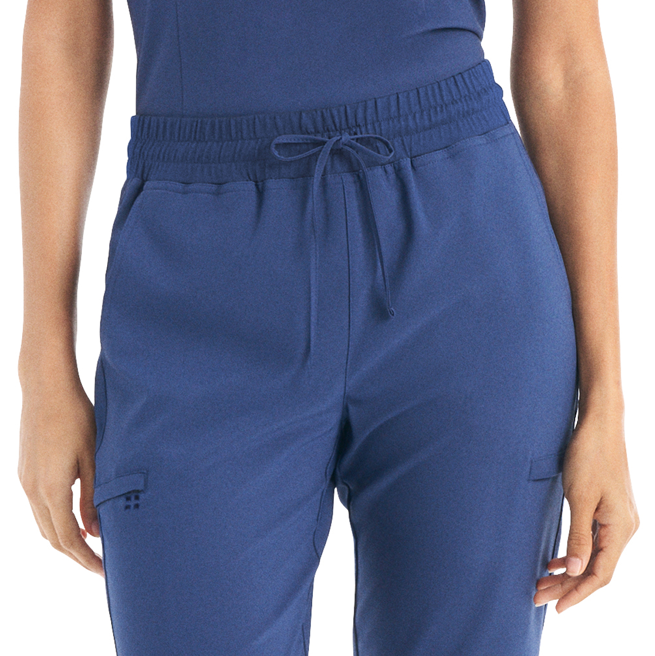 White Cross CRFT Women&#39;s Jogger Scrub Pants-White Cross