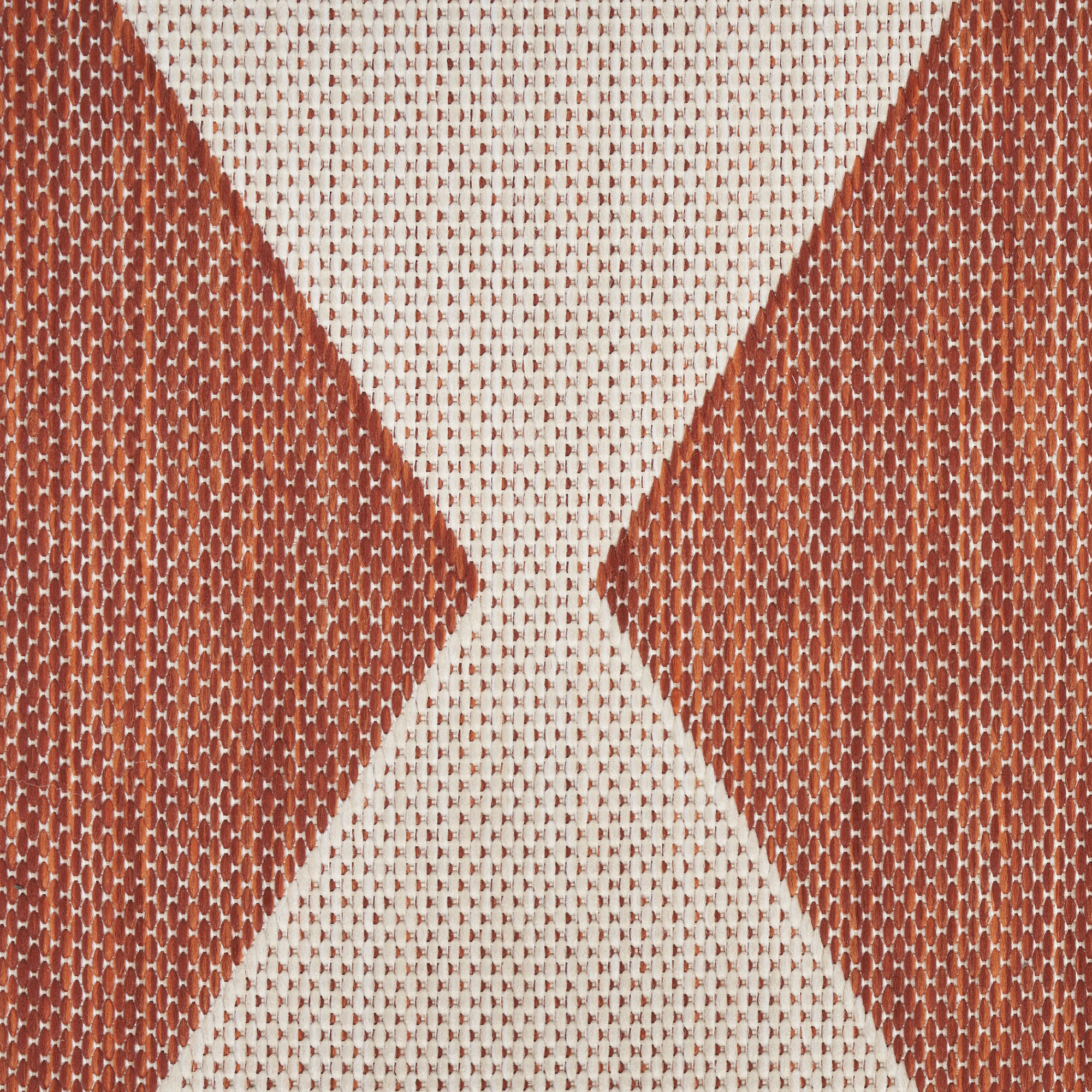 Nourison Positano 8' x Round Terracotta Modern Rug