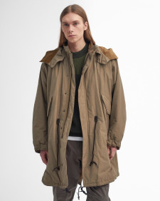 Barbour x Baracuta Mods Casual Parka Jacket Tan