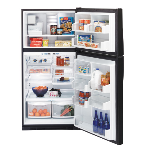 GE Profile™ ENERGY STAR® 21.7 Cu. Ft. Top-Freezer Refrigerator with Internal Dispenser