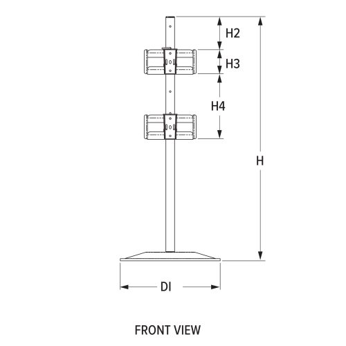 Engineering front view