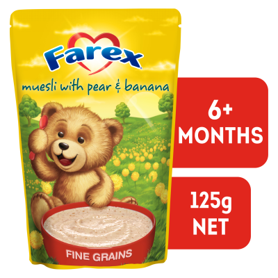  Farex® Muesli with Pear & Banana 125g 6+ months 