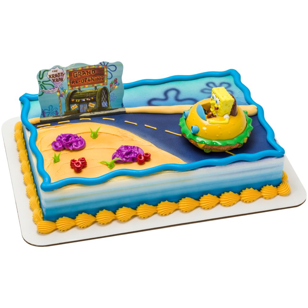 Image Cake SpongeBob SquarePants™ Krabby Patty