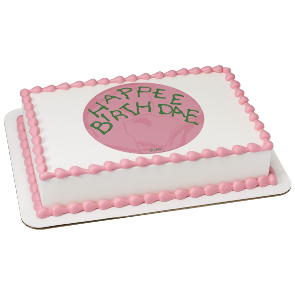 Harry Potter™ Happy Birthday  PhotoCake® Edible Image®