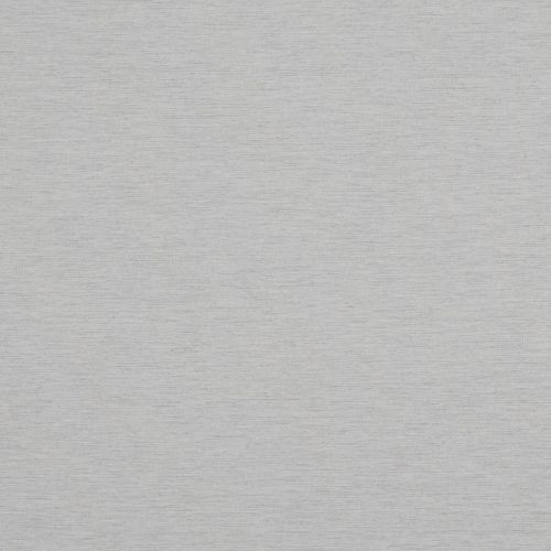 Light gray, horizontally textured fabric panel lying flat; its fine weave creates a subtle linear pattern, filling the frame and presenting a neutral, evenly lit background with no visible surroundings.