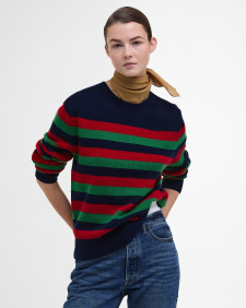 Maglione girocollo a righe Illy Barbour The Edit by Alexa 