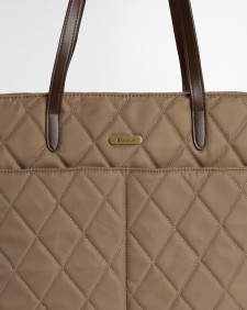 Quilted Tote Bag 