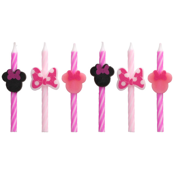 Minnie Mouse Icon Licensed Candles