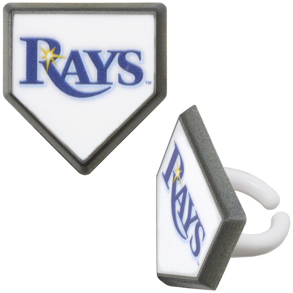 MLB® Home Plate Team Logo Cupcake Rings