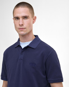 Roland Garment Dyed Polo Shirt Pigment Navy