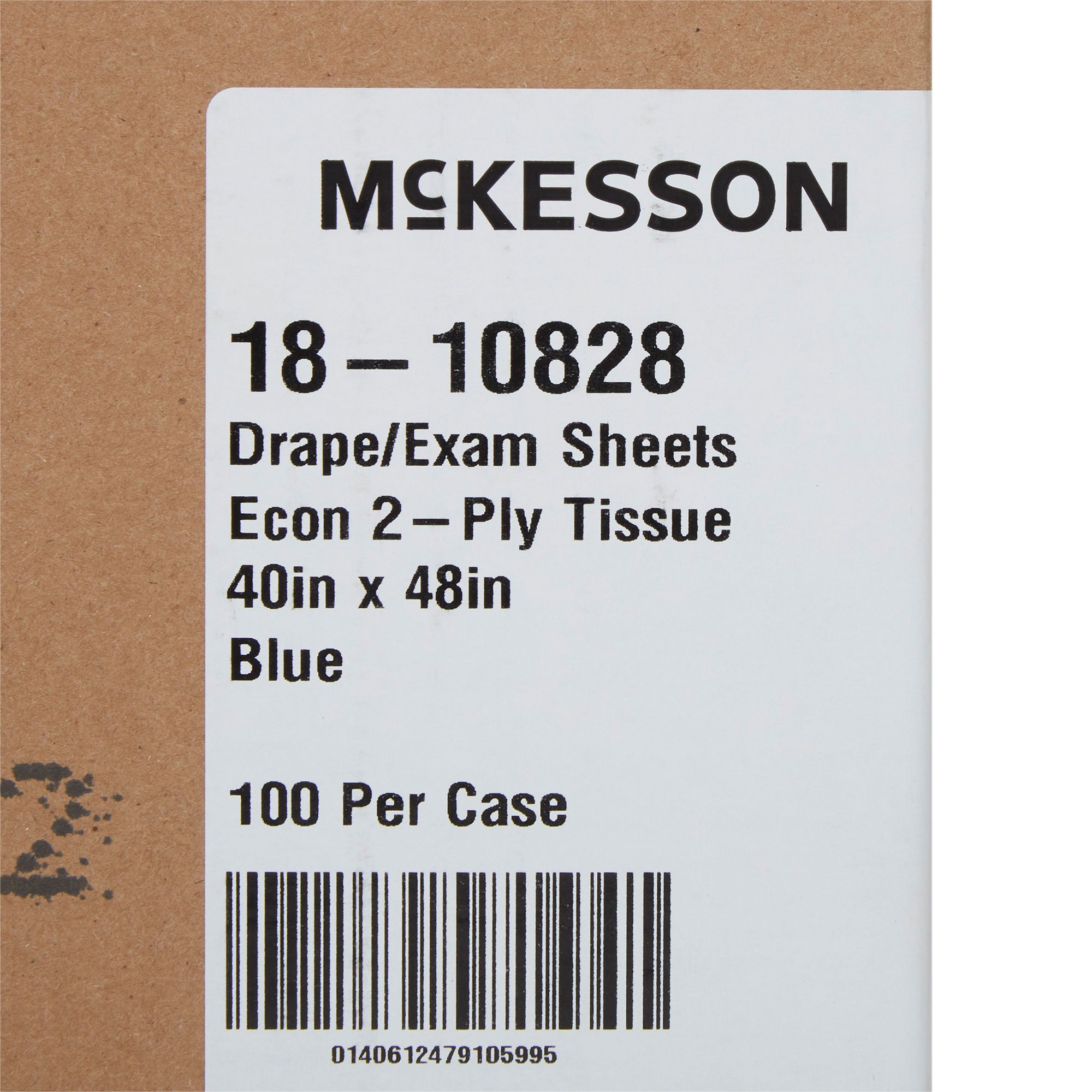 McKesson Nonsterile Physical Exam Drape, 40 x 48 Inch
