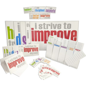 Inner Strength Ultra Booster Set, Posters, Magnets, Notes, Page Keepers, Note Cards, 150 Pieces