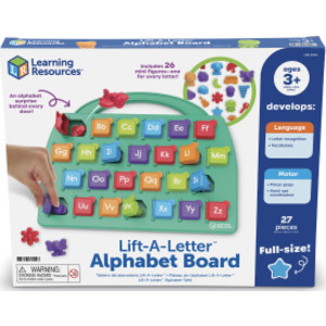 Lift-A-Letter Alphabet Board