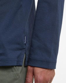 Corpatch Tailored Long-Sleeved Polo Shirt 