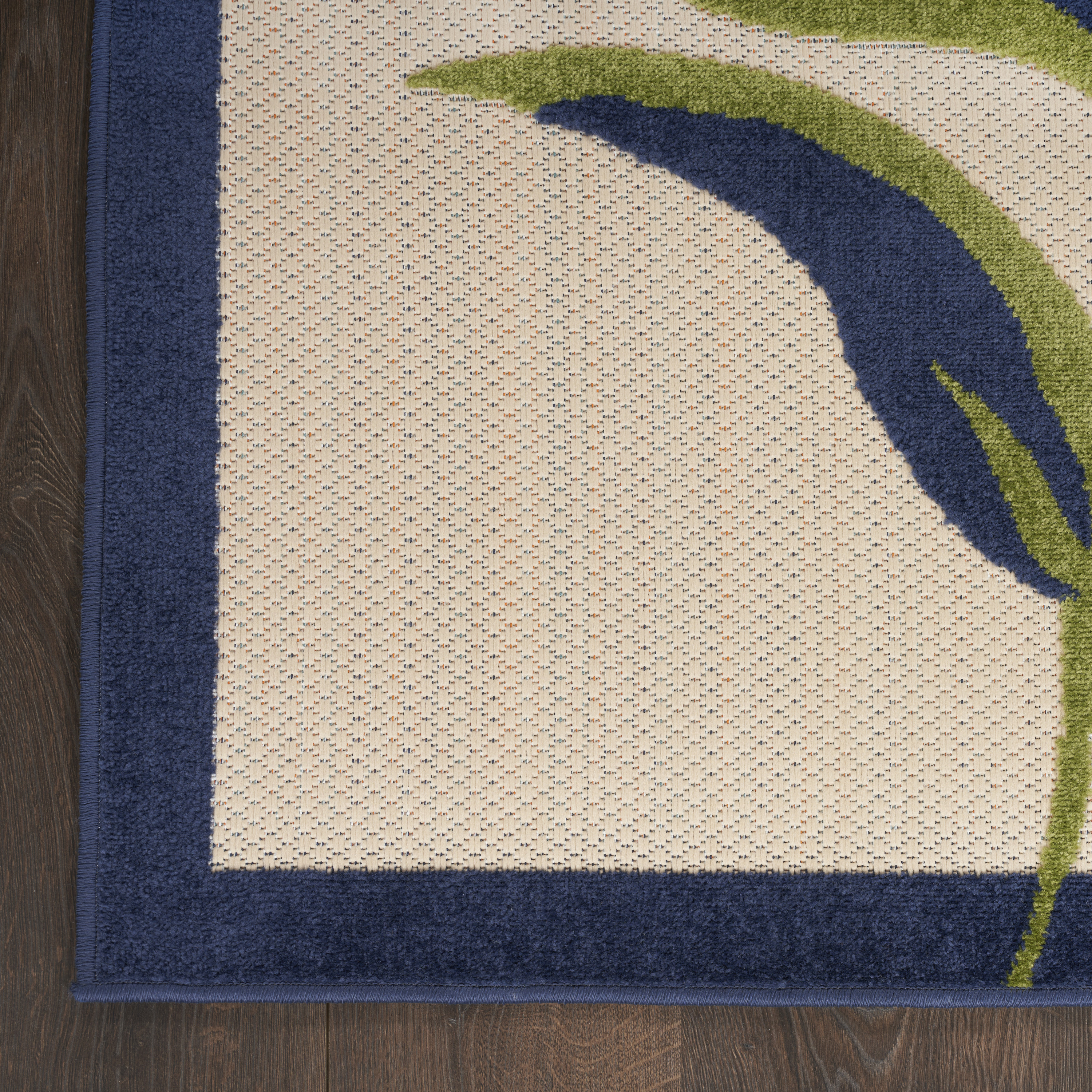 Nourison Aloha 2'3" x 10' Multicolor Contemporary Rug