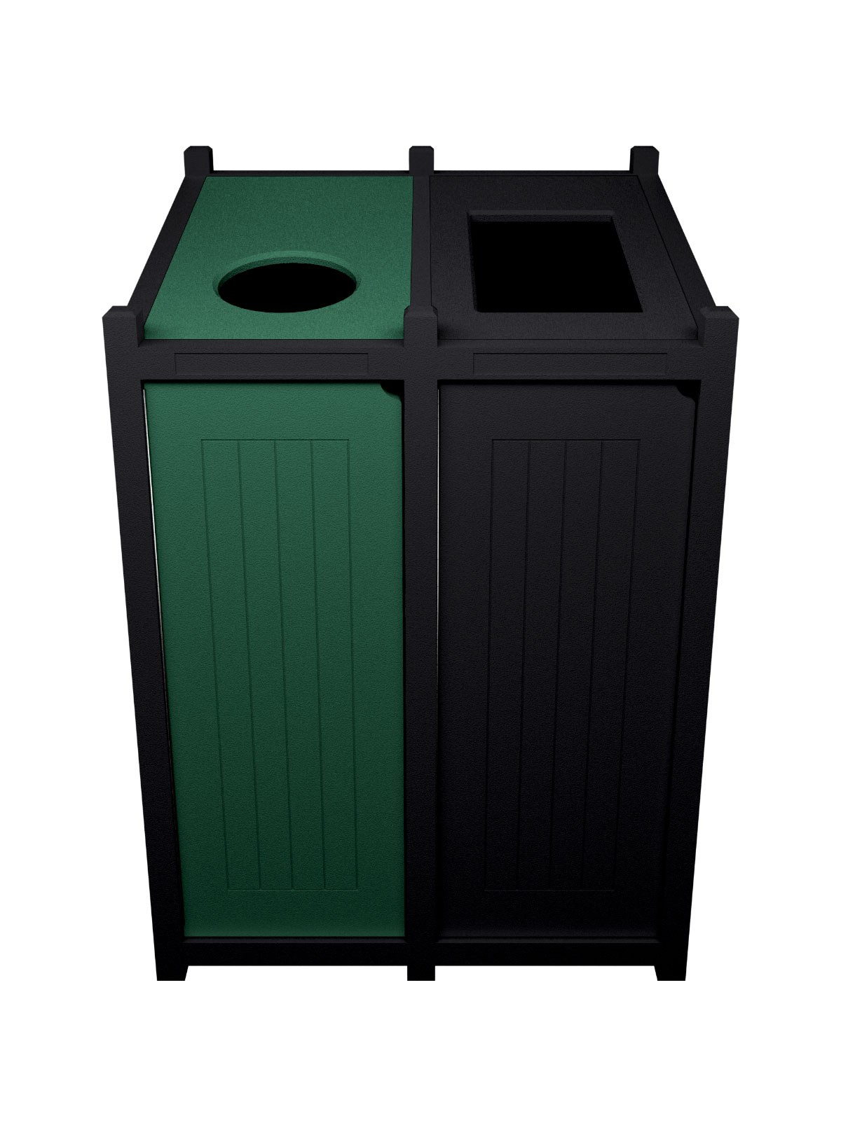 VENTURE – Double – Unit – Circle-Full – Black-Green