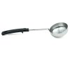 8-ounce solid round Spoodle® utensil with black Grip ‘n Serv® handle