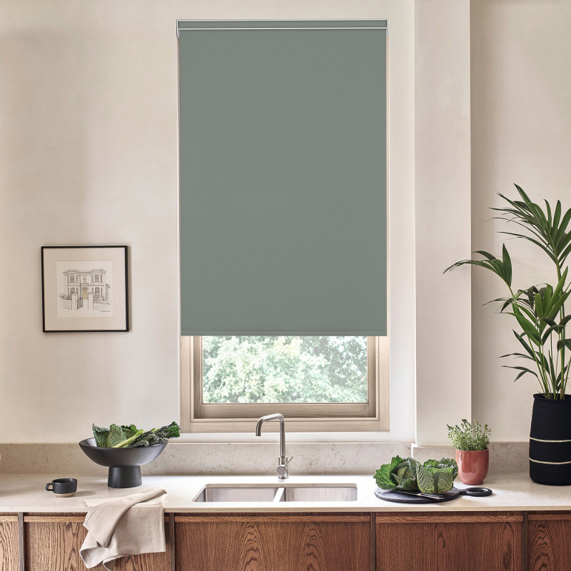 Warren Dark Grey Roller Blind